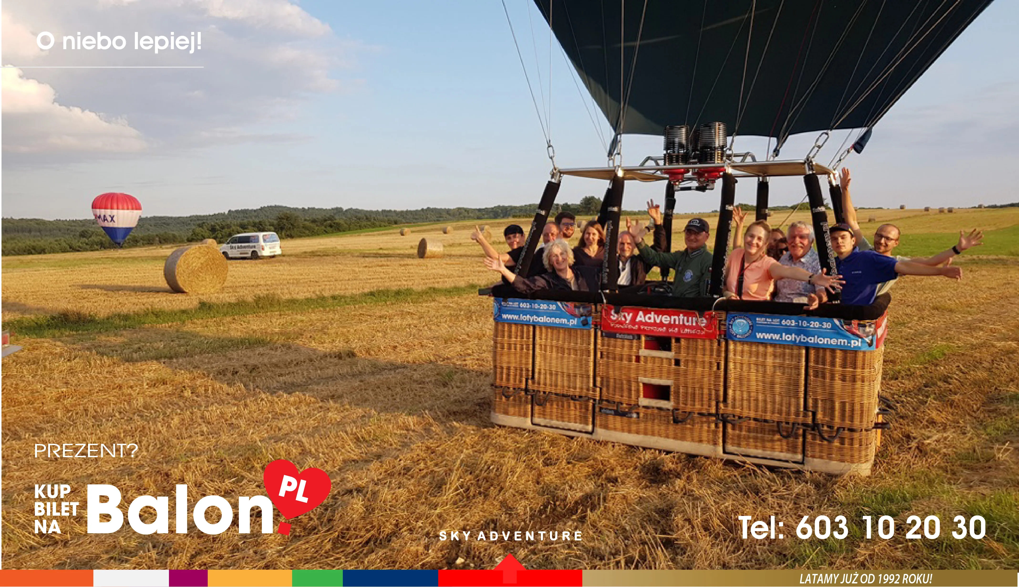 Po lądowniu dużego balonu na Jurze